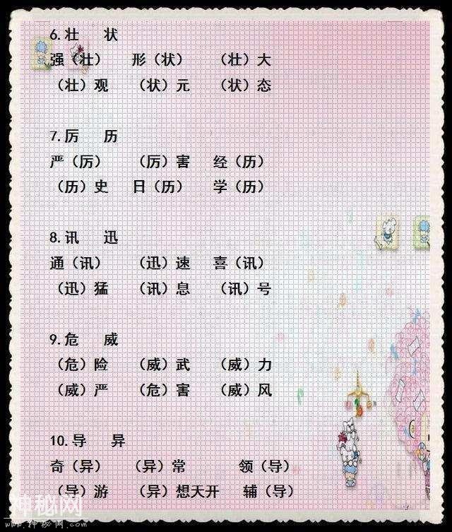 小学班主任直言：全班语文最低分97, 只因6年吃透这9张图，珍藏-3.jpg