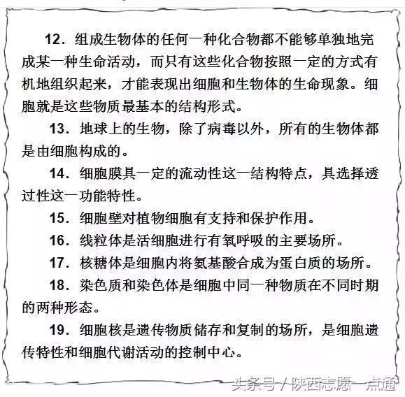 生物不难学！高考生物74条重要知识点汇总-3.jpg