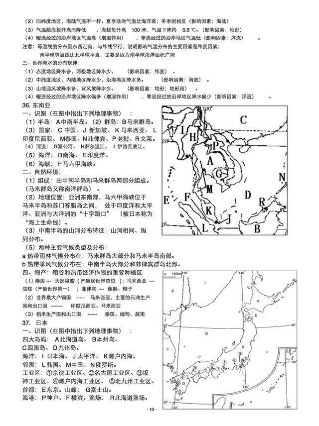 2018年中考地理复习提纲，现在收藏还来得及！-11.jpg