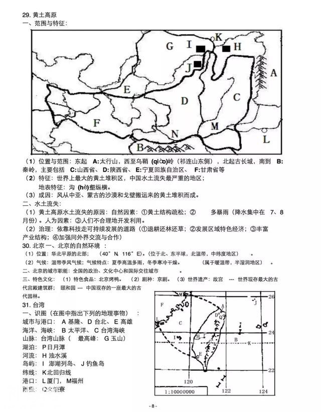 2018年中考地理复习提纲，现在收藏还来得及！-9.jpg