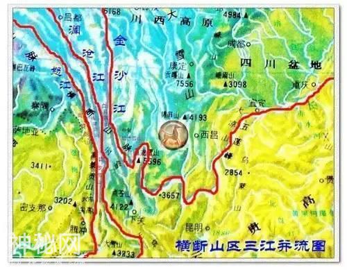 为什么在我国西南部会形成山高谷深、山河相间的奇特地理现象？-4.jpg