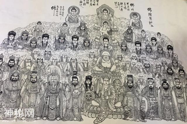 奇人奇事，汝州出现吴道子画风，孤寡老人绘出梦中奇景-2.jpg