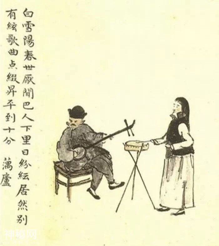 陈师曾的《北京风俗图》，民国初年的北京原来是这样的-2.jpg
