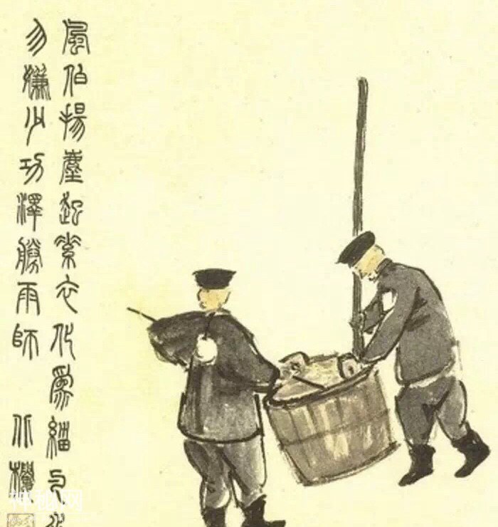 陈师曾的《北京风俗图》，民国初年的北京原来是这样的-3.jpg