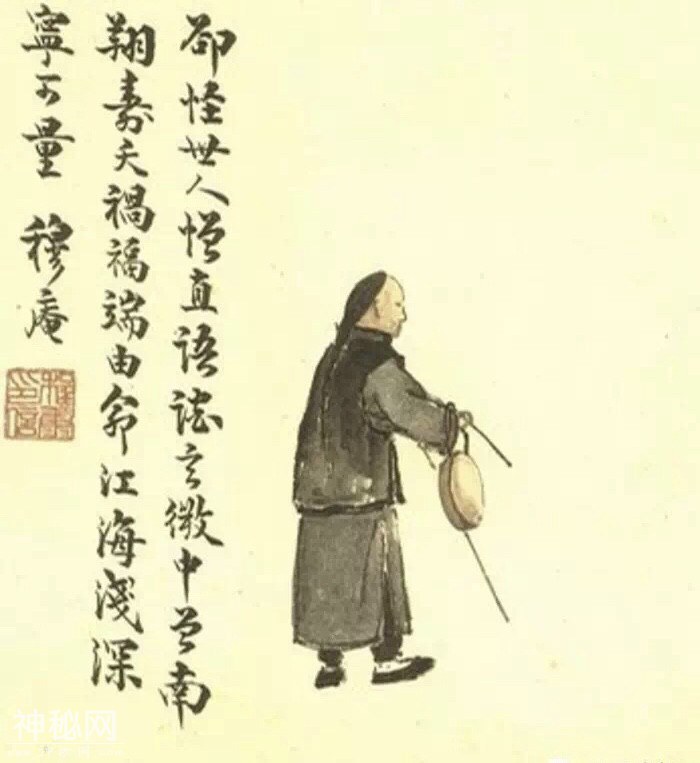 陈师曾的《北京风俗图》，民国初年的北京原来是这样的-12.jpg