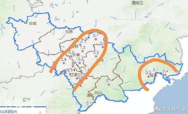 地质灾害气象黄色预警！吉林省最新降雨量前十地点公布，这几地小心“丹娜丝”-3.jpg