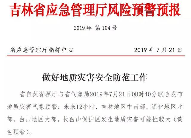 地质灾害气象黄色预警！吉林省最新降雨量前十地点公布，这几地小心“丹娜丝”-6.jpg