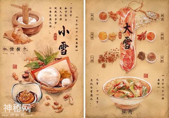 二十四节气与美食相遇！背后的插画师又仙又美，用笔守护中国民俗-17.jpg