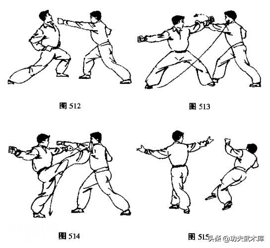 武林推荐绝技：少林拳-搏击格斗实战技法（4）攻防严密、招式多变-5.jpg