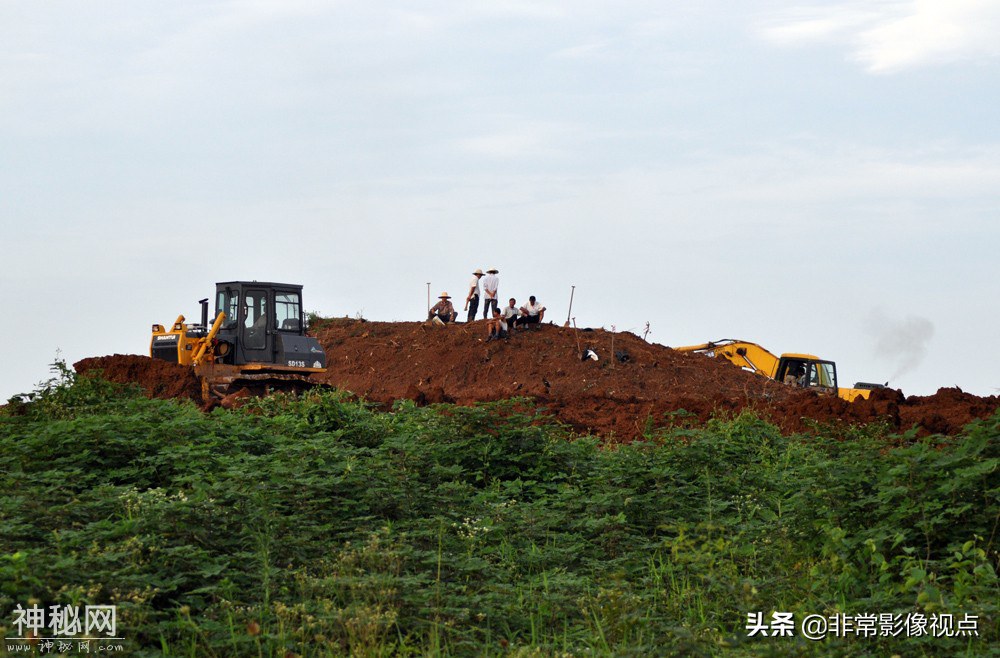 大型游乐场过山车等当废品成交，毁掉的森林地下，是千年战国古墓-8.jpg