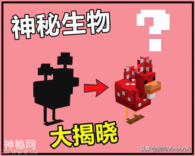 我的世界：mc神秘生物大揭晓！蘑菇岛又现新物种，官方对鸡下手了-1.jpg