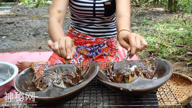 印度妹子抓住两只异种生物，头一回见这种生物，很多人都没见过-2.jpg