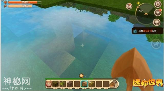 《迷你世界》教你冒险模式第一夜玩法 如何躲避野人技巧-2.jpg