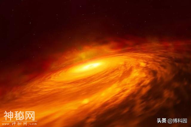 发现2.5万光年外的黑洞附近，每8分钟爆发一次黑洞风-2.jpg