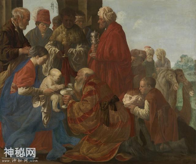 学赏画（55）荷兰风俗画家Hendrick ter Brugghen人物油画作品-8.jpg