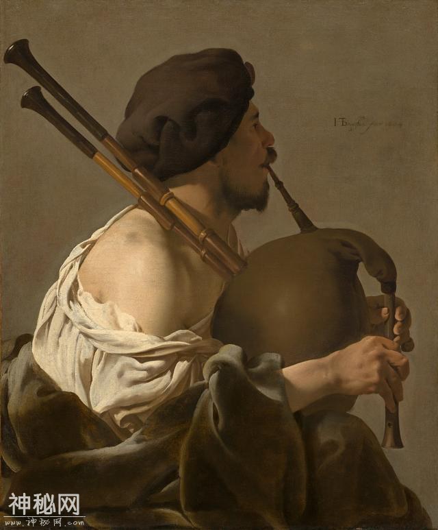 学赏画（55）荷兰风俗画家Hendrick ter Brugghen人物油画作品-10.jpg