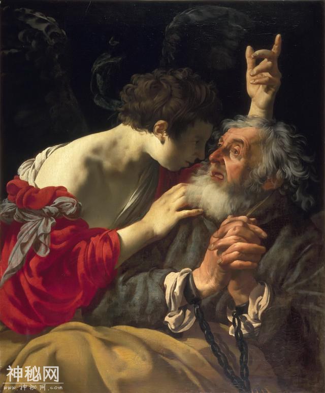 学赏画（55）荷兰风俗画家Hendrick ter Brugghen人物油画作品-17.jpg