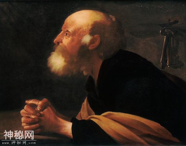 学赏画（55）荷兰风俗画家Hendrick ter Brugghen人物油画作品-19.jpg