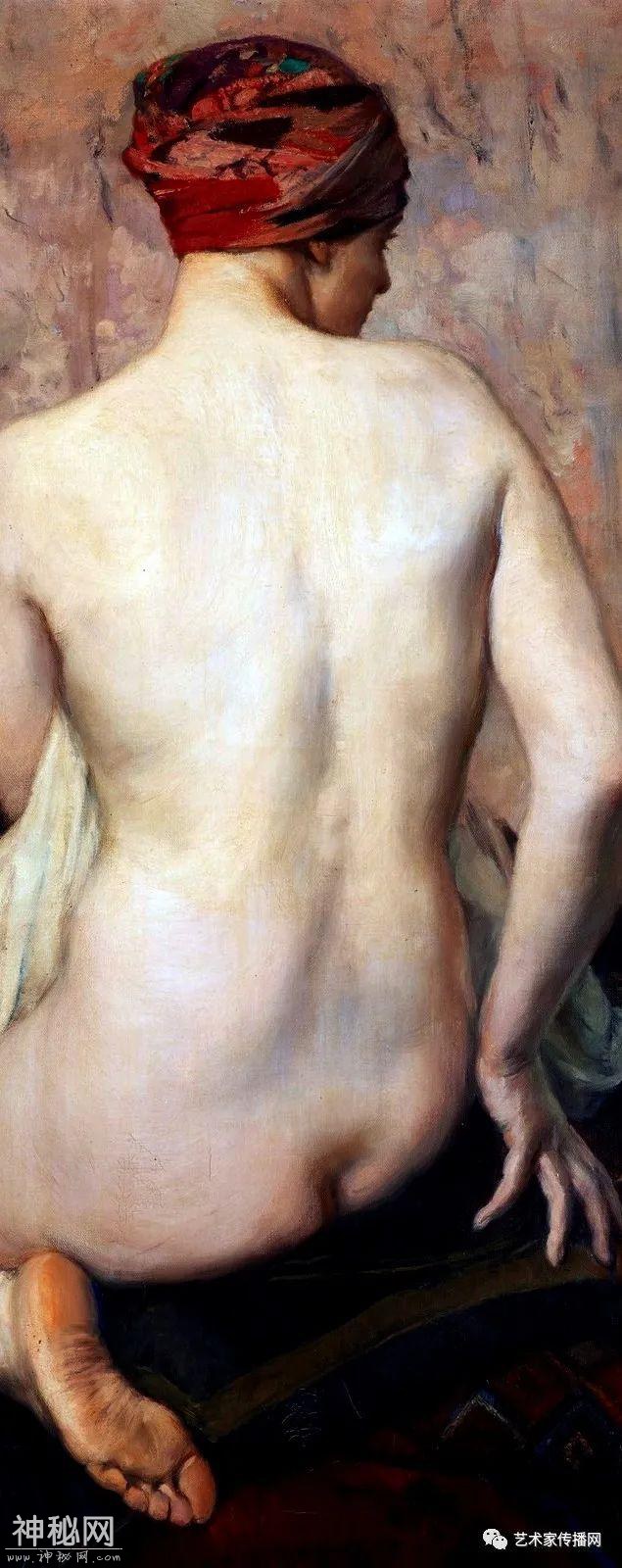 比利时艺术家女人体油画，楚楚动人，不止是笔触之美-6.jpg